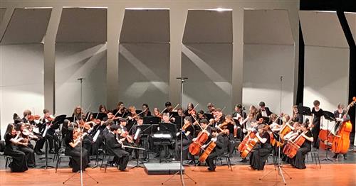 The Rockwall HS String Orchestra Excels at the 2017-18 TMEA Honor String Orchestra Contest 